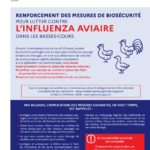 Influenza aviaire – Cas d’influenza aviaire hautement pathogène 