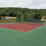 Travaux sur les terrains de tennis communaux 
