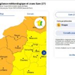 Vigilance météo orange pour le département de l’Eure Vigilance météo orange pour le département de l’Eure