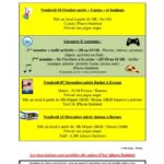 Planning pôle ados Serquigny 