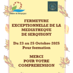 Fermeture exceptionnelle de la médiathèque  Fermeture exceptionnelle de la médiathèque