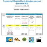 Programme pôle ados Serquigny Programme pôle ados Serquigny