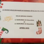 Fermeture mairie de Serquigny 