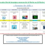 Planning Pôle ados pour les vacances de février 