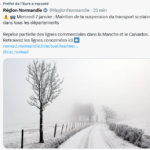 Pas de transports scolaires pour la journée de mercredi 7 janvier 2026 