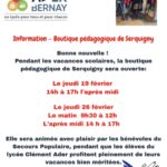 Boutique du Secours Populaire 