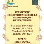 Fermeture exceptionnelle de la médiathèque en mai 