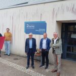 Cérémonie de nomination du gymnase intercommunal de Serquigny 