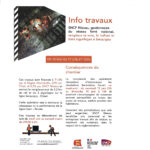 Information sur des travaux de la SNCF à  Serquigny 
