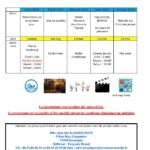 Planning Pôle Ados Serquigny vacances automne 2026 